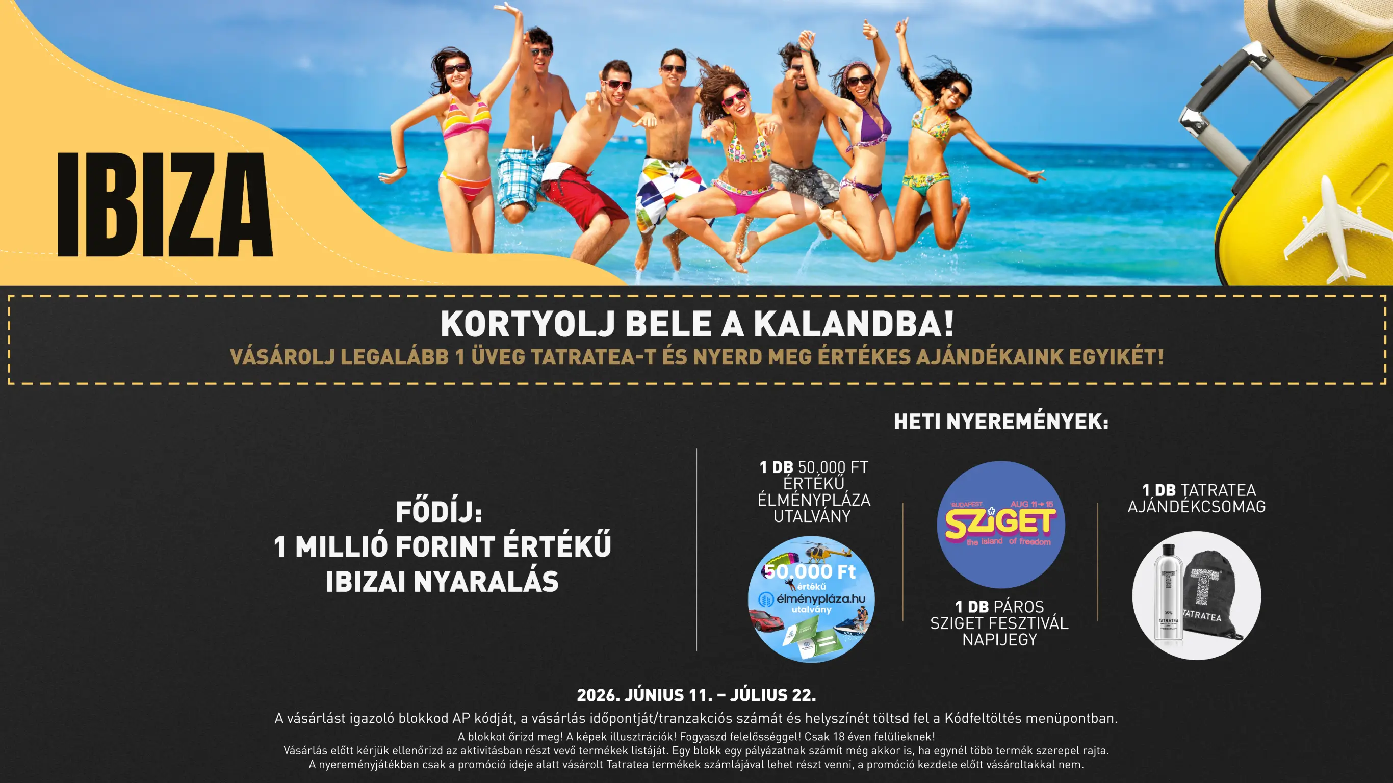 A promóció plakátképe.